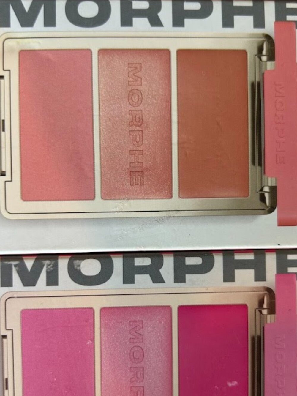 Morphe Cheek Thrills Multi-Finish Trio Blush Set - Beach Bonfire & Après-Ski